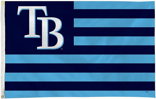 Tampa Bay Rays Flag Banner Country Design 3x5 Premium with Metal Grommets Outdoor House Baseball by Fielders Choice