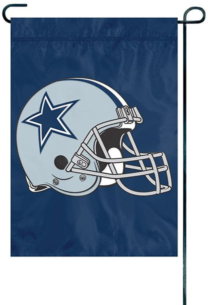 Dallas Cowboys Premium Garden Flag Banner Embroidered Applique 12x18 Inches by Fielders Choice