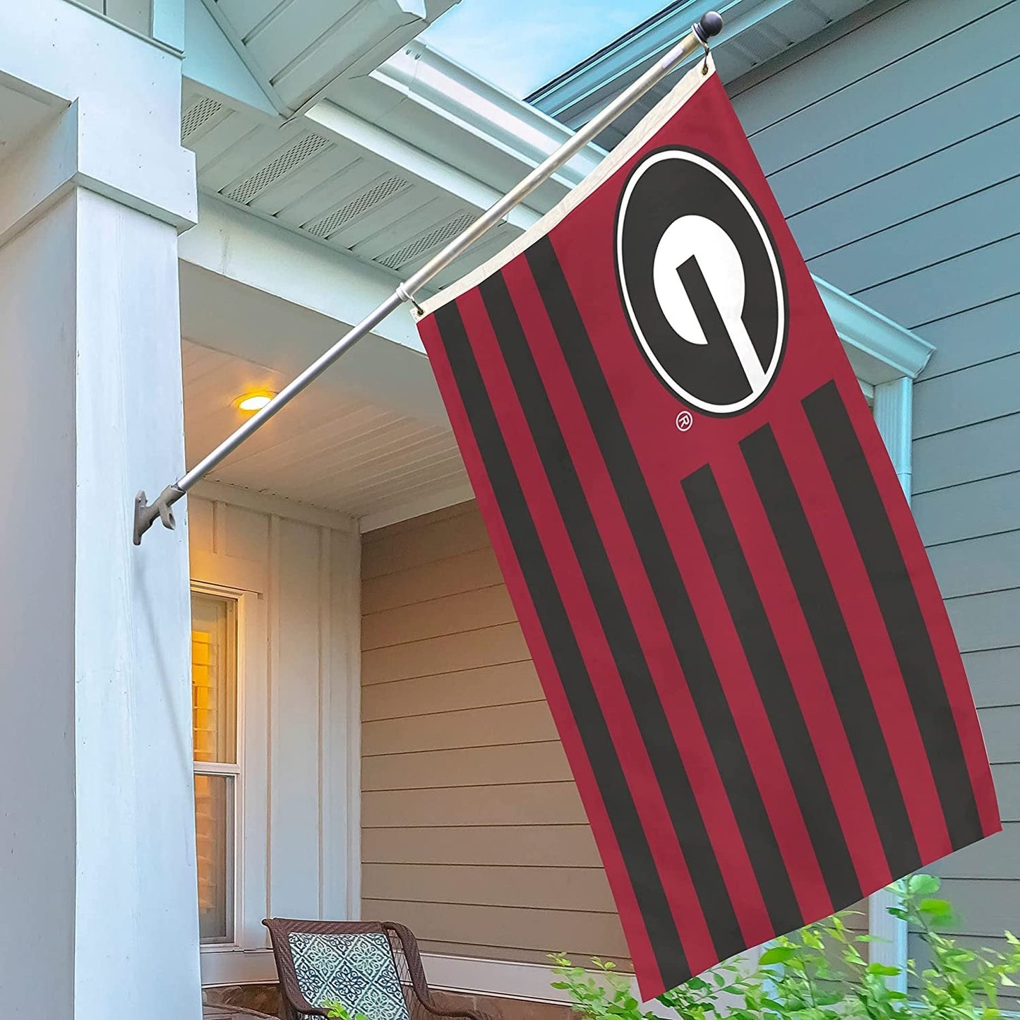 University of Georgia Bulldogs Flag Banner 3x5 Feet Metal Grommets Flag Design by Fielders Choice