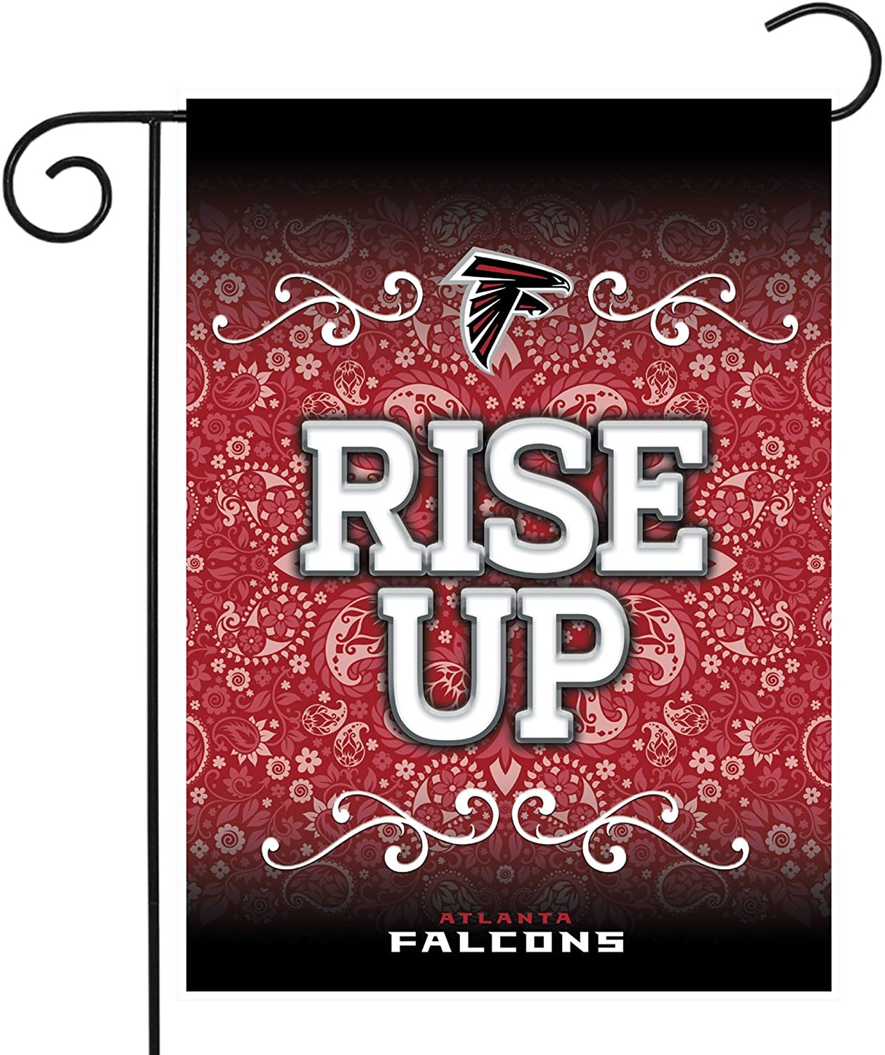 Atlanta Falcons Premium Garden Flag Banner, Double Sided, 13x18 Inch by Fielders Choice
