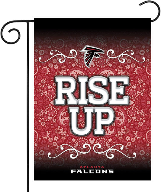Atlanta Falcons Premium Garden Flag Banner, Double Sided, 13x18 Inch by Fielders Choice