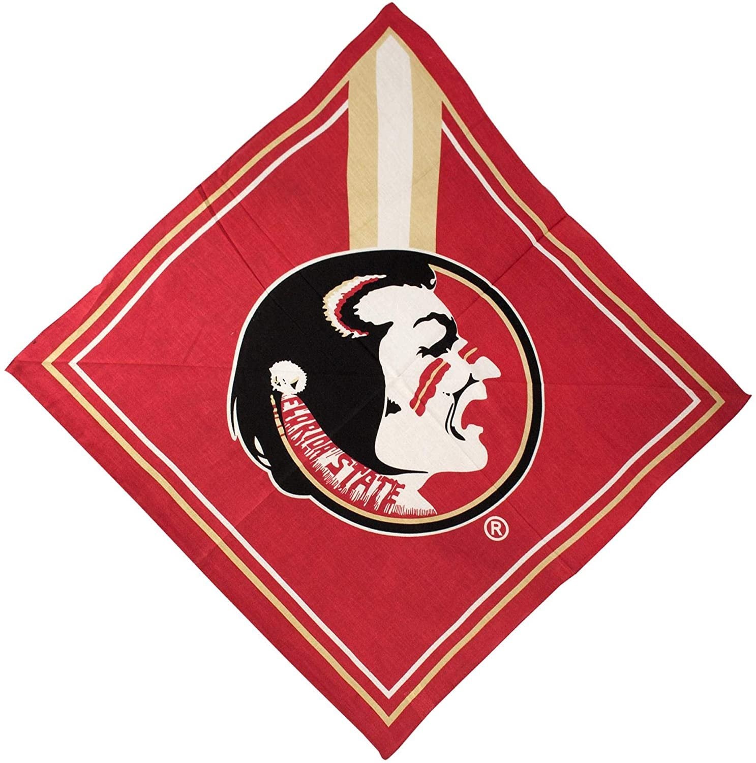 Littlearth NCAA Florida State Seminoles Team Fan Flag , 3.5" x .5" x 6", Team Color by Fielders Choice