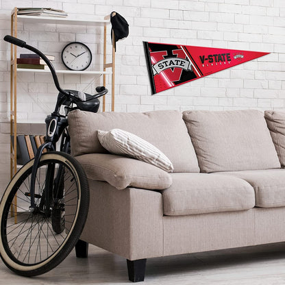 Valdosta State University Blazers Soft Felt Pennant, Primary Design, 12x30 Inch, Easy To Hang by Fielders Choice
