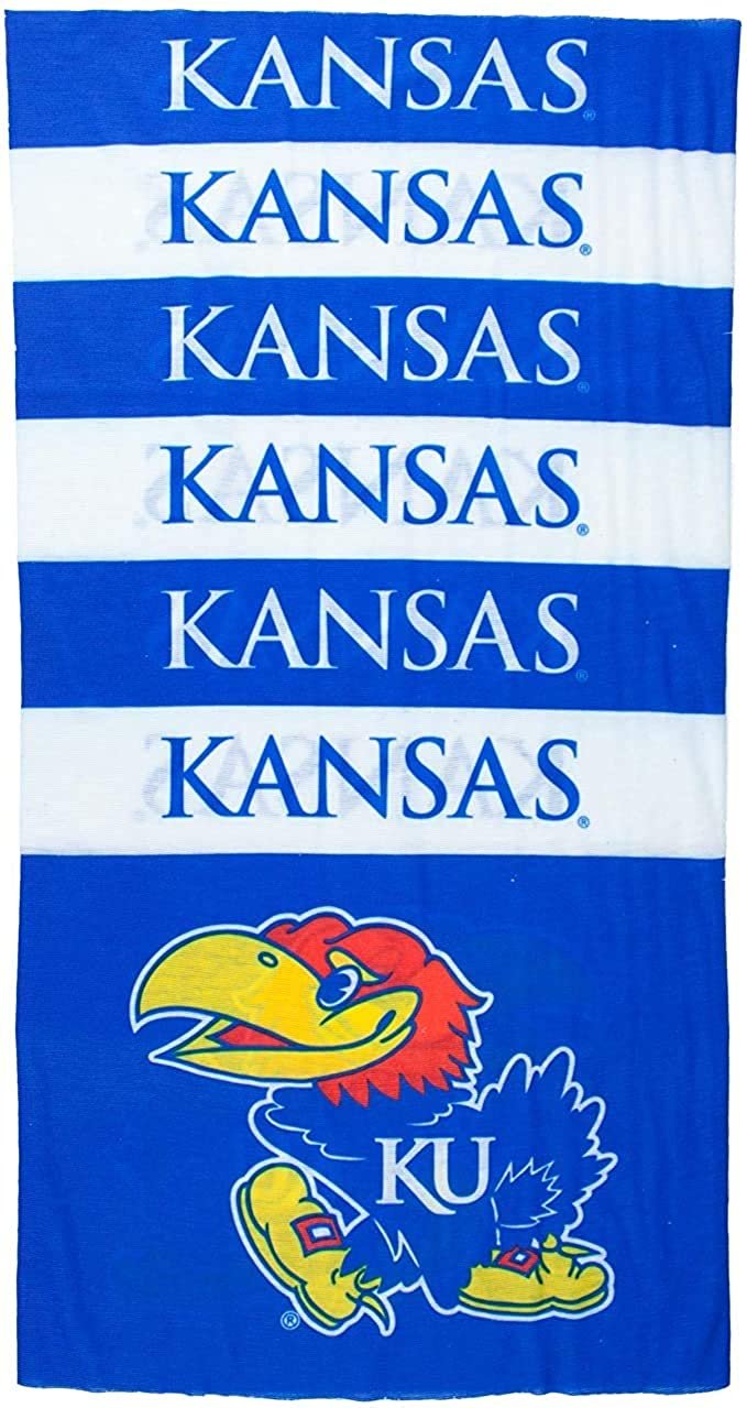 University of Kansas Jayhawks Bandana Superdana Face Mask Neck Gaiter by Fielders Choice
