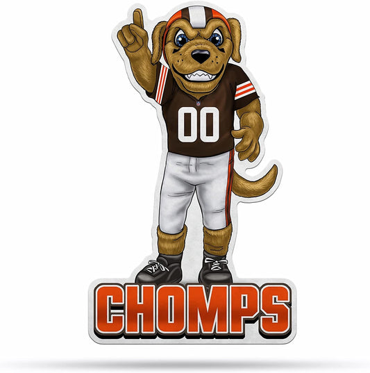 Cleveland Browns Soft Felt Wall Pennant Mascot Design 18 Inch Easy to Hang by Fielders Choice