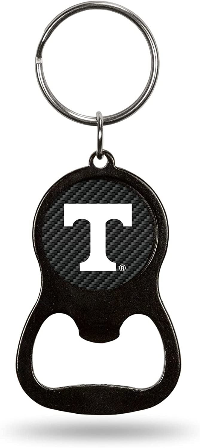 University of Tennessee Volunteers Metal Keychain Bottle Opener, Carbon Fiber Design by Fielders Choice