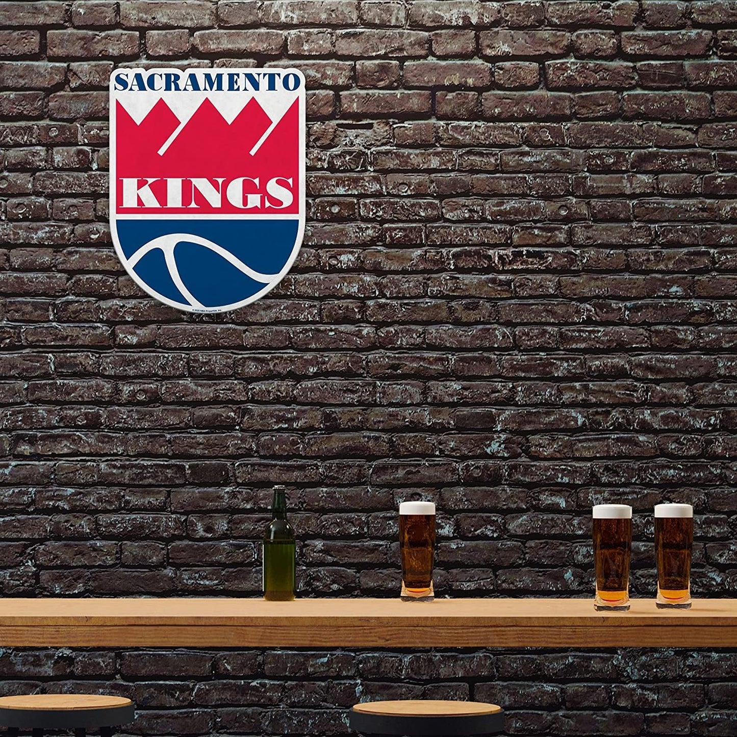 Sacramento Kings Soft Felt Pennant, Retro Design, 18 Inch by Fielders Choice