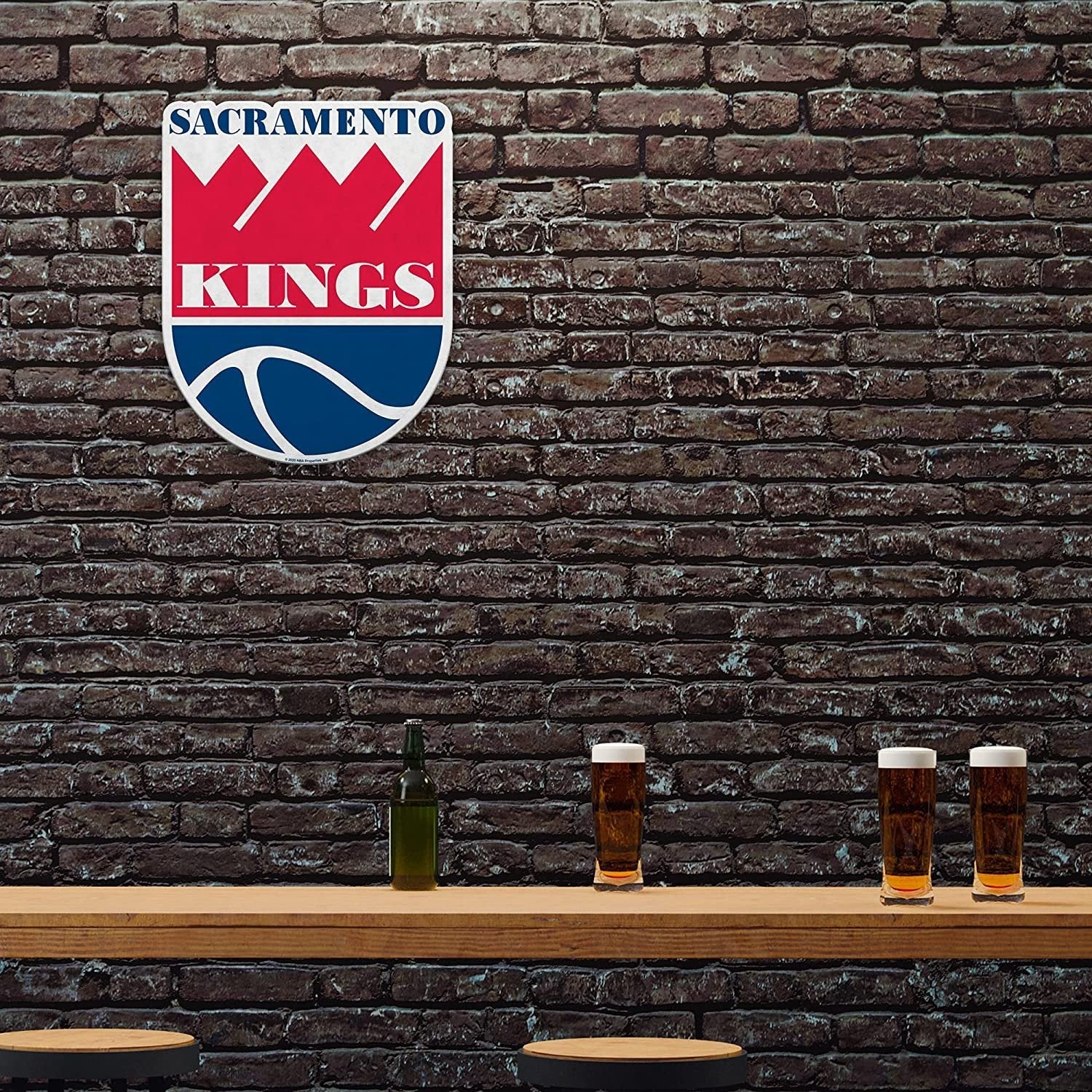 Sacramento Kings Soft Felt Pennant, Retro Design, 18 Inch by Fielders Choice