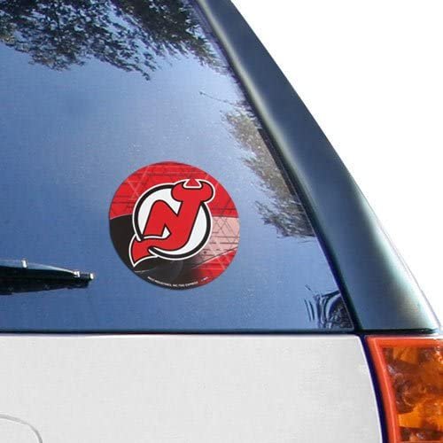 New Jersey Devils 4" Round Decal by Fielders Choice