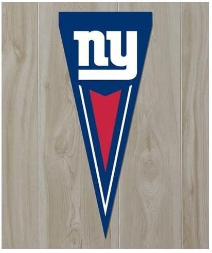 New York Giants 14x34 Inch Garden Flag Banner Yard Pennant Design Embroidered Outdoor by Fielders Choice