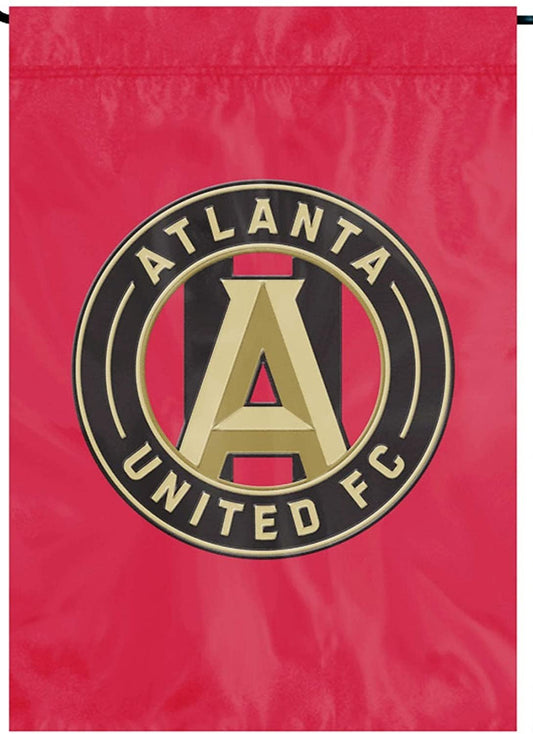 Atlanta United FC Premium Garden Flag Applique & Embroidered Banner Soccer by Fielders Choice
