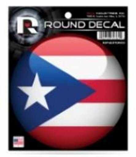 FIFA Puerto Rico 4" Round Vinyl Decal Sticker World Cup Soccer COPA Football by Fielders Choice