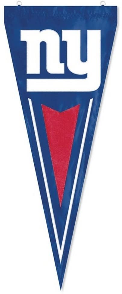 New York Giants 14x34 Inch Garden Flag Banner Yard Pennant Design Embroidered Outdoor by Fielders Choice
