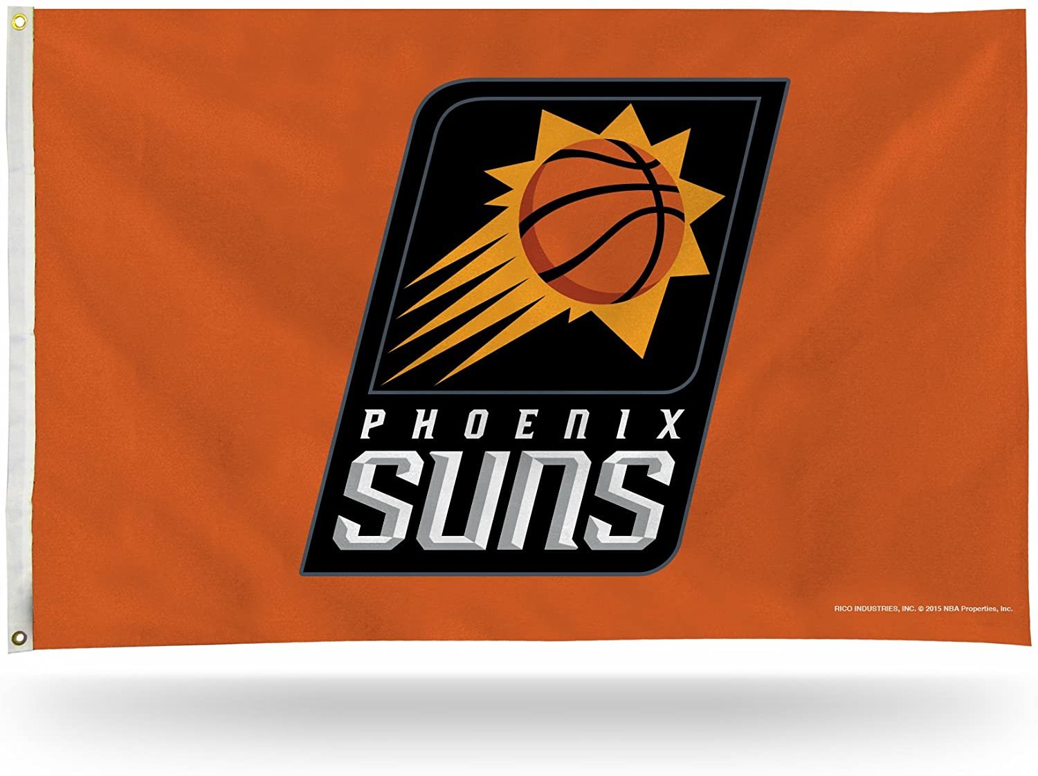 Phoenix Suns Premium 3x5 Feet Flag Banner, Logo Design, Metal Grommets, Outdoor Use, Single Sided by Fielders Choice