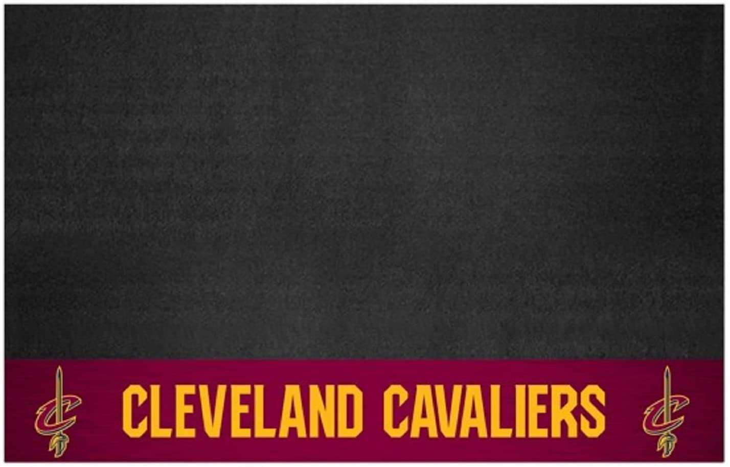 Cleveland Cavaliers Grill Mat, Vinyl, 26x42 Inch, Heavy Duty by Fielders Choice