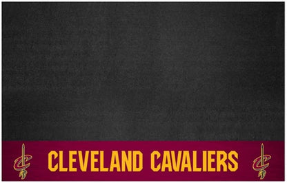 Cleveland Cavaliers Grill Mat, Vinyl, 26x42 Inch, Heavy Duty by Fielders Choice
