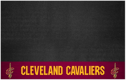 Cleveland Cavaliers Grill Mat, Vinyl, 26x42 Inch, Heavy Duty by Fielders Choice
