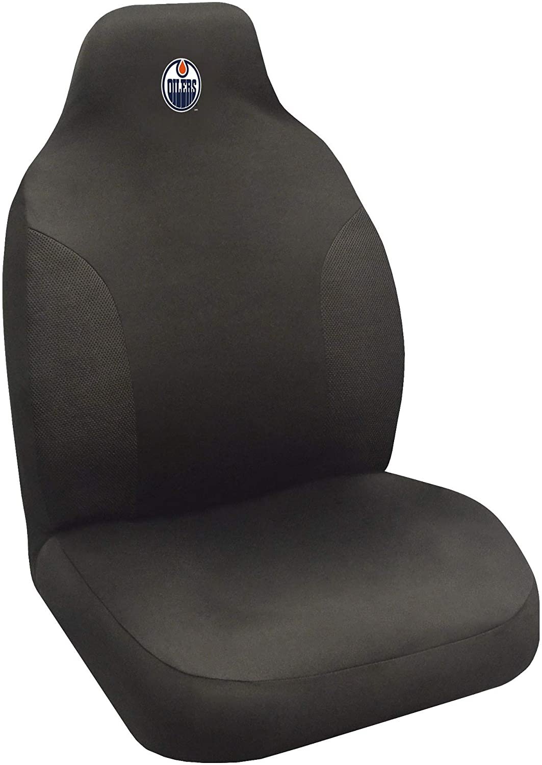 Edmonton Oilers Bucket Auto Seat Cover 48x20 Inch Elastic by Fielders Choice