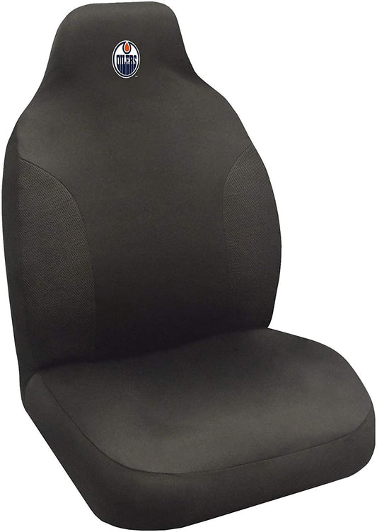 Edmonton Oilers Bucket Auto Seat Cover 48x20 Inch Elastic by Fielders Choice