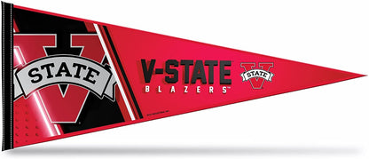 Valdosta State University Blazers Soft Felt Pennant, Primary Design, 12x30 Inch, Easy To Hang by Fielders Choice