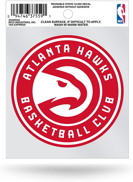 Rico NBA Atlanta Hawks Small Static Decal by Fielders Choice