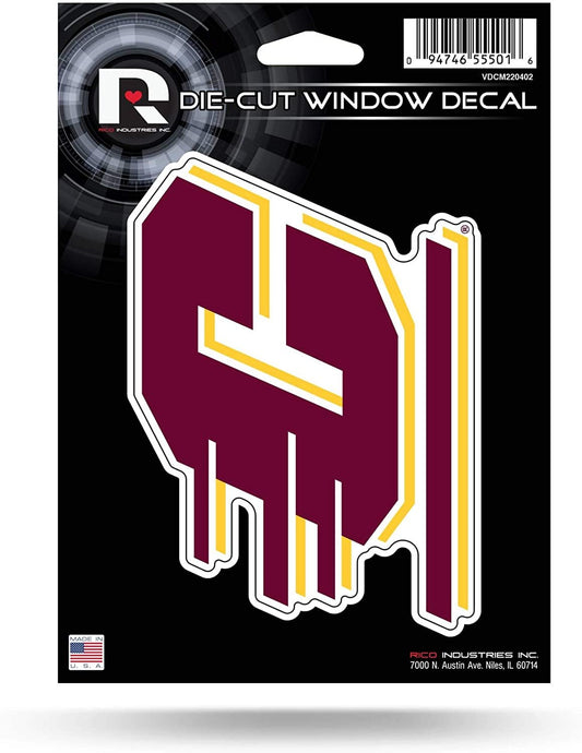 Central Michigan University Chippewas 5 Inch Die Cut Flat Vinyl Decal Sticker Adhesive Backing by Fielders Choice