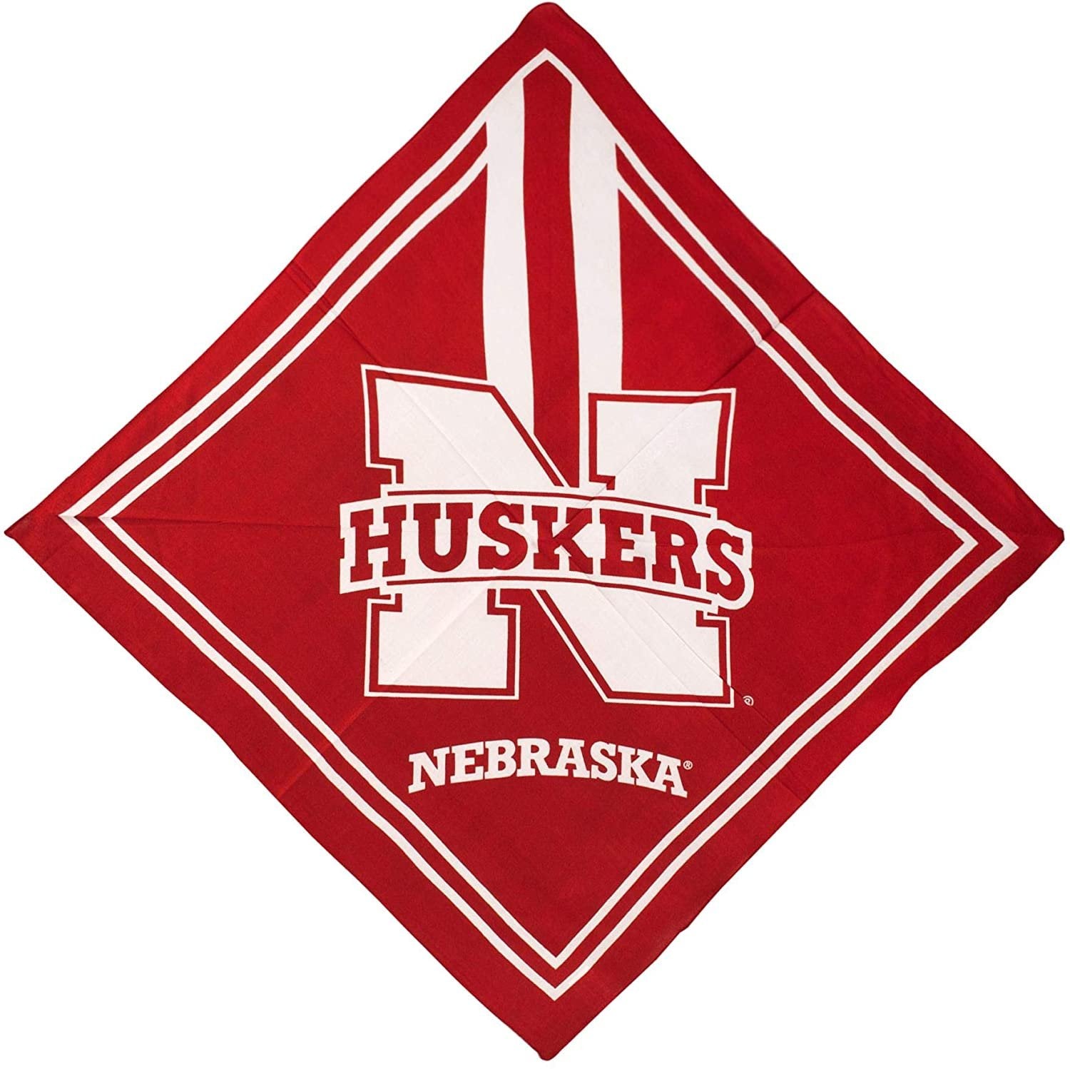 Littlearth NCAA Nebraska Cornhuskers Team Fan Flag , 3.5" x .5" x 6", Team Color by Fielders Choice