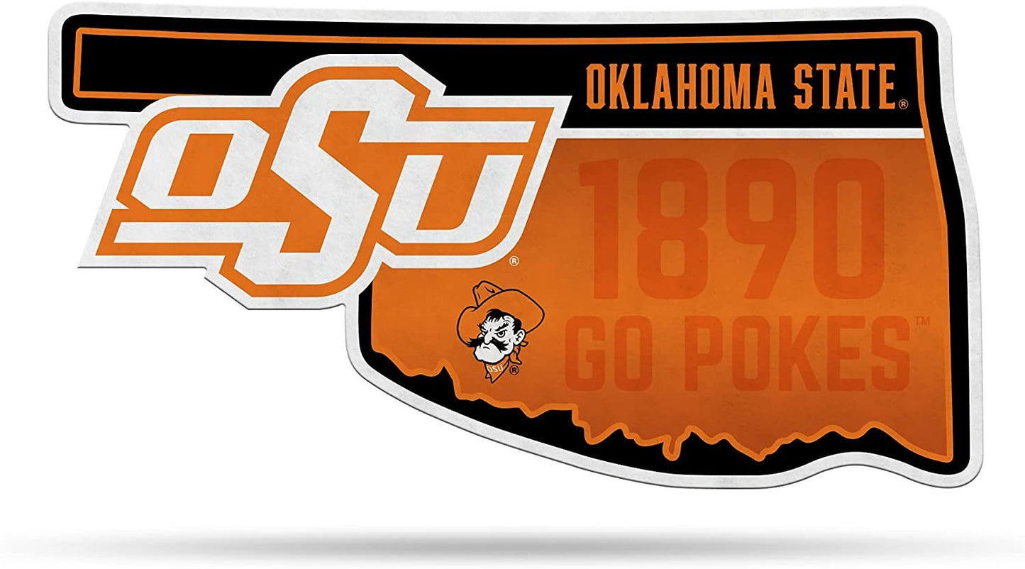 Oklahoma State Cowboys Pennant State Shape 18 Inch Soft Felt University of by Fielders Choice