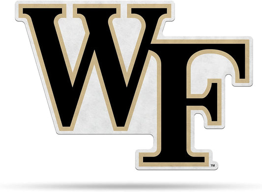 Rico Industries NCAA Wake Forest Demon Deacons Primary Logo Shape Cut Pennant by Fielders Choice