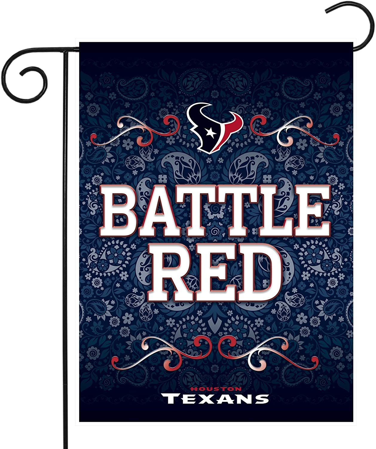 Houston Texans Premium Garden Flag Banner, Double Sided, 13x18 Inch by Fielders Choice