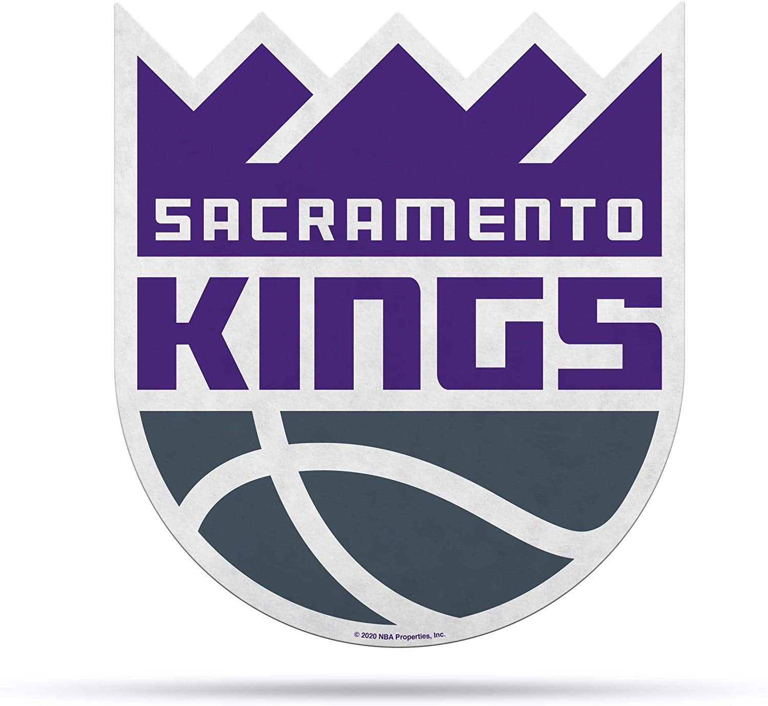 Sacramento Kings Pennant Primary Logo 18 Inch Soft Felt by Fielders Choice