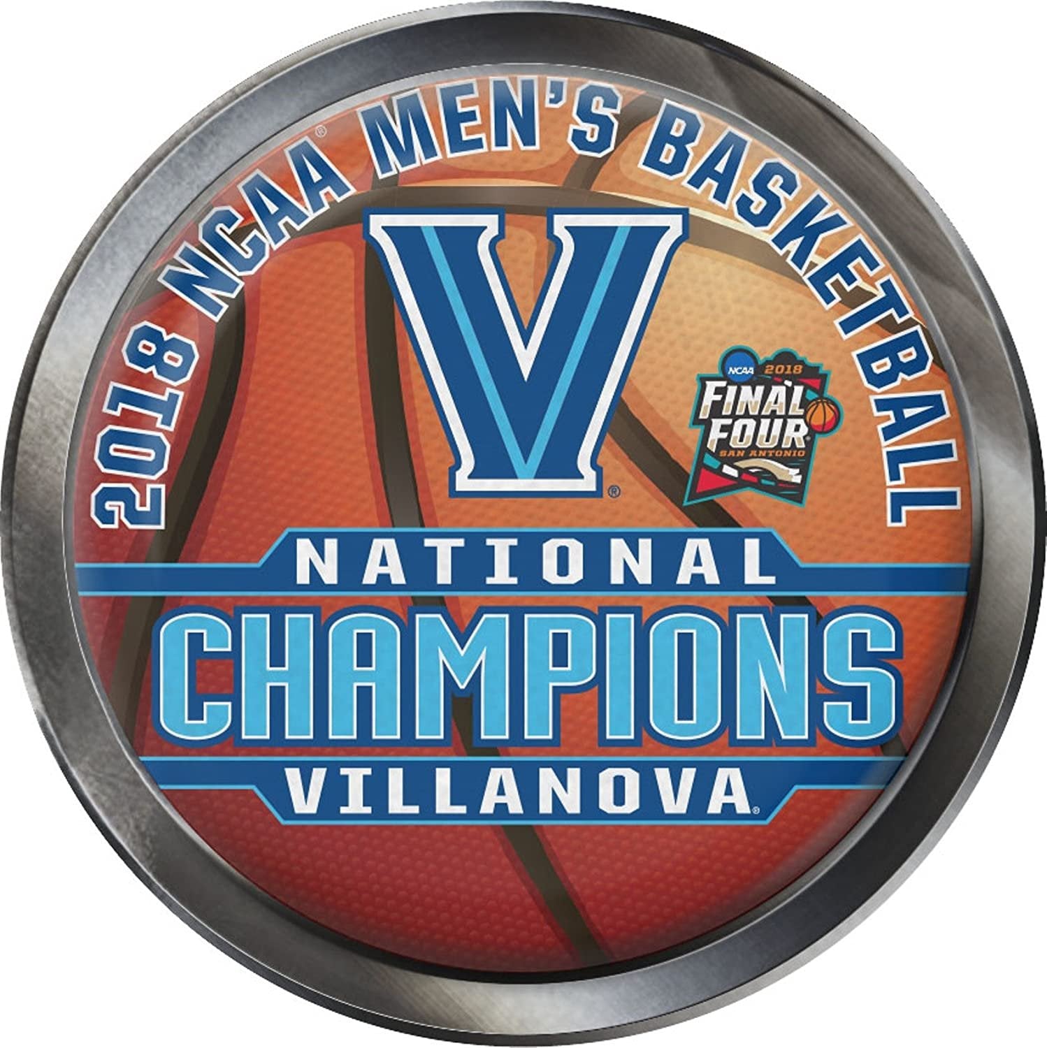 Stockdale Villanova Wildcats 2018 Champions SD78523 Auto Emblem Premium Acrylic Raised Decal University by Fielders Choice