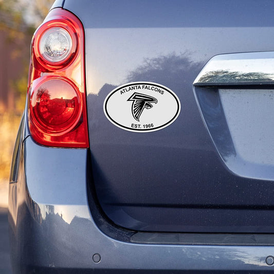 Tampa Bay Buccaneers Black and White Team Logo Oval Sticker Decal, 5 Inch by Fielders Choice