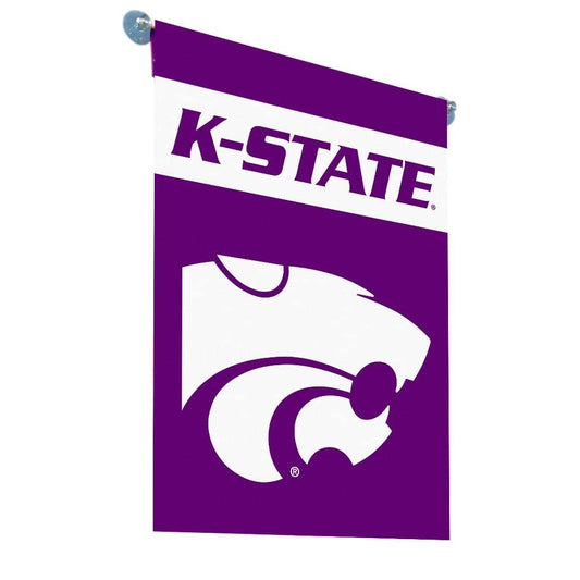 Kansas State University Wildcats Premium Double Sided Garden Flag, Country Design, 13x18 Inch, Display Pole Sold Separately by Fielders Choice