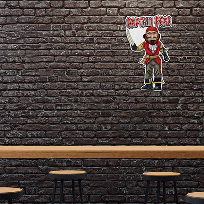 Tampa Bay Buccaneers Pennant Mascot Logo 18 Inch Soft Felt by Fielders Choice