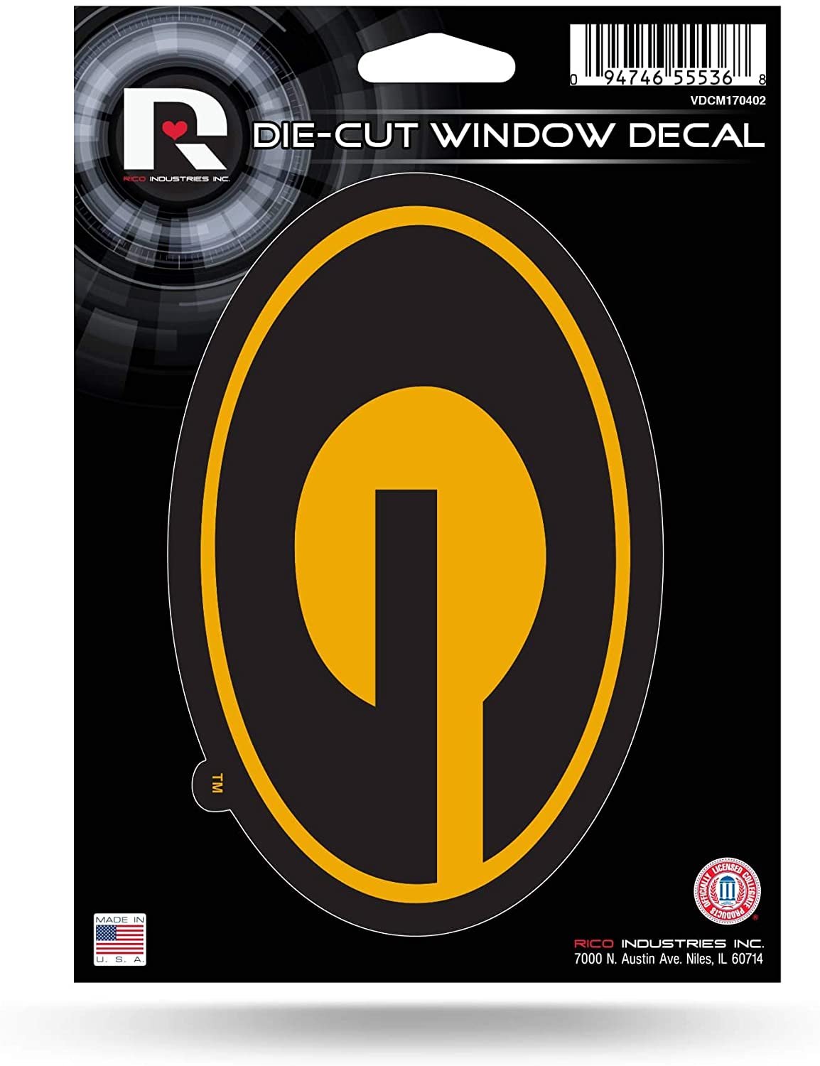 Grambling State University Tigers 5 Inch Die Cut Flat Vinyl Decal Sticker Adhesive Backing by Fielders Choice