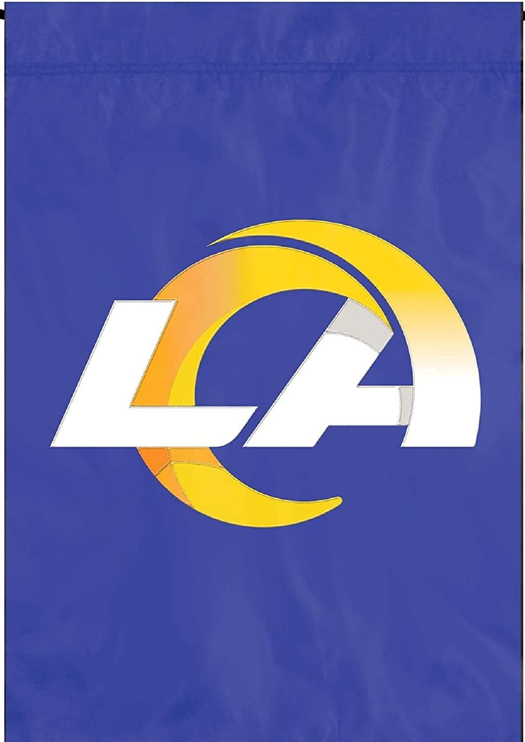 Los Angeles Rams Premium Garden Flag Banner Applique Embroidered 12.5x18 Inch by Fielders Choice