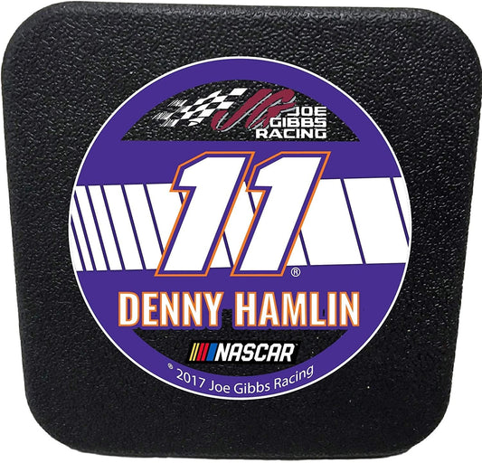 Denny Hamlin #11 Rigid Plastic Hitch Cover Plug Bumper Trailer Auto Racing by Fielders Choice
