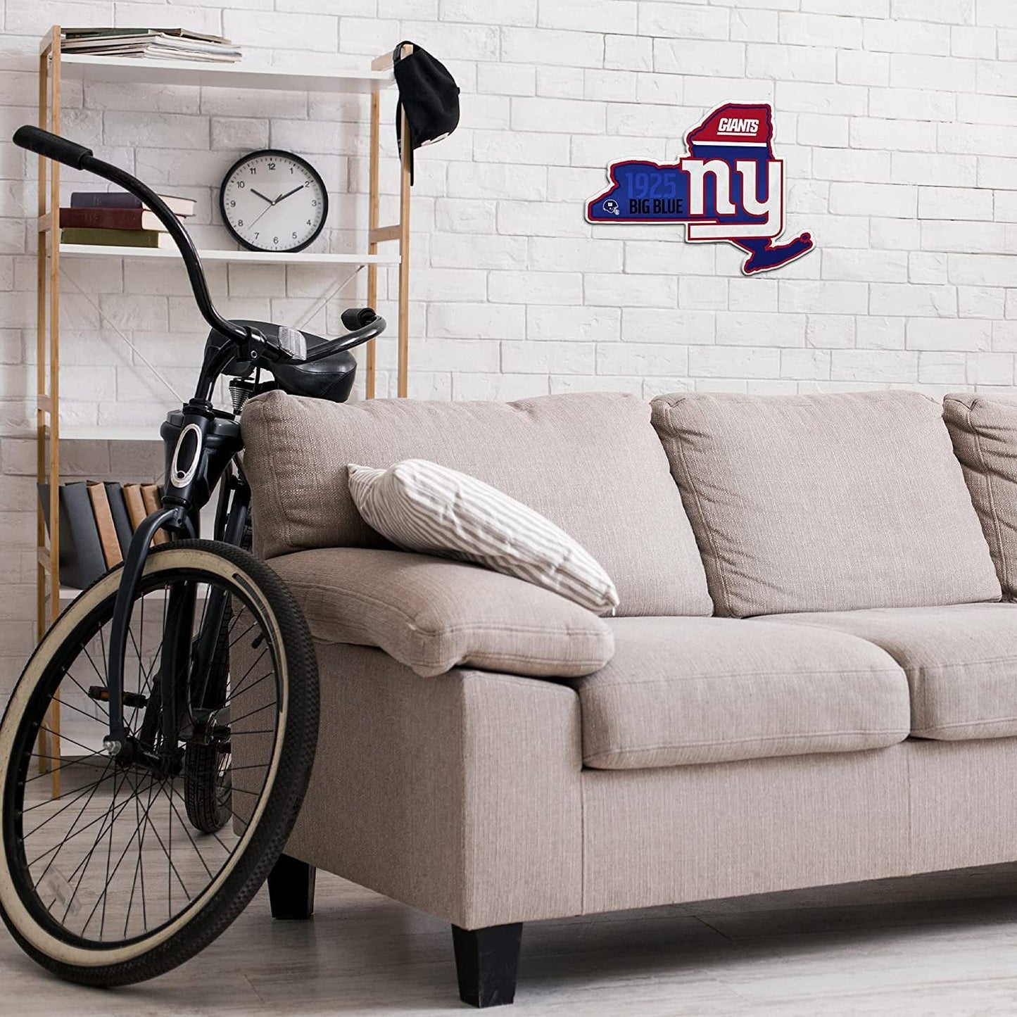 New York Giants Pennant State Shape 18 Inch Soft Felt by Fielders Choice