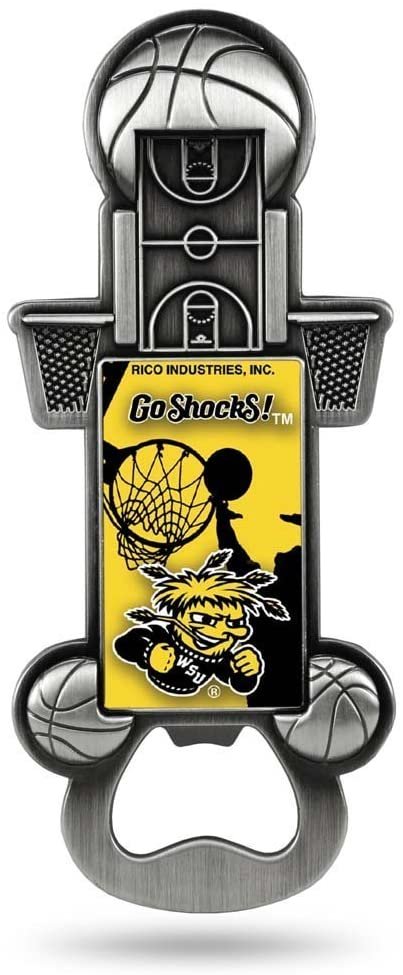 Rico PYS310301 NCAA Wichita State Party Starter Basketball Sports Fan Charms, Multicolor, One Size by Fielders Choice