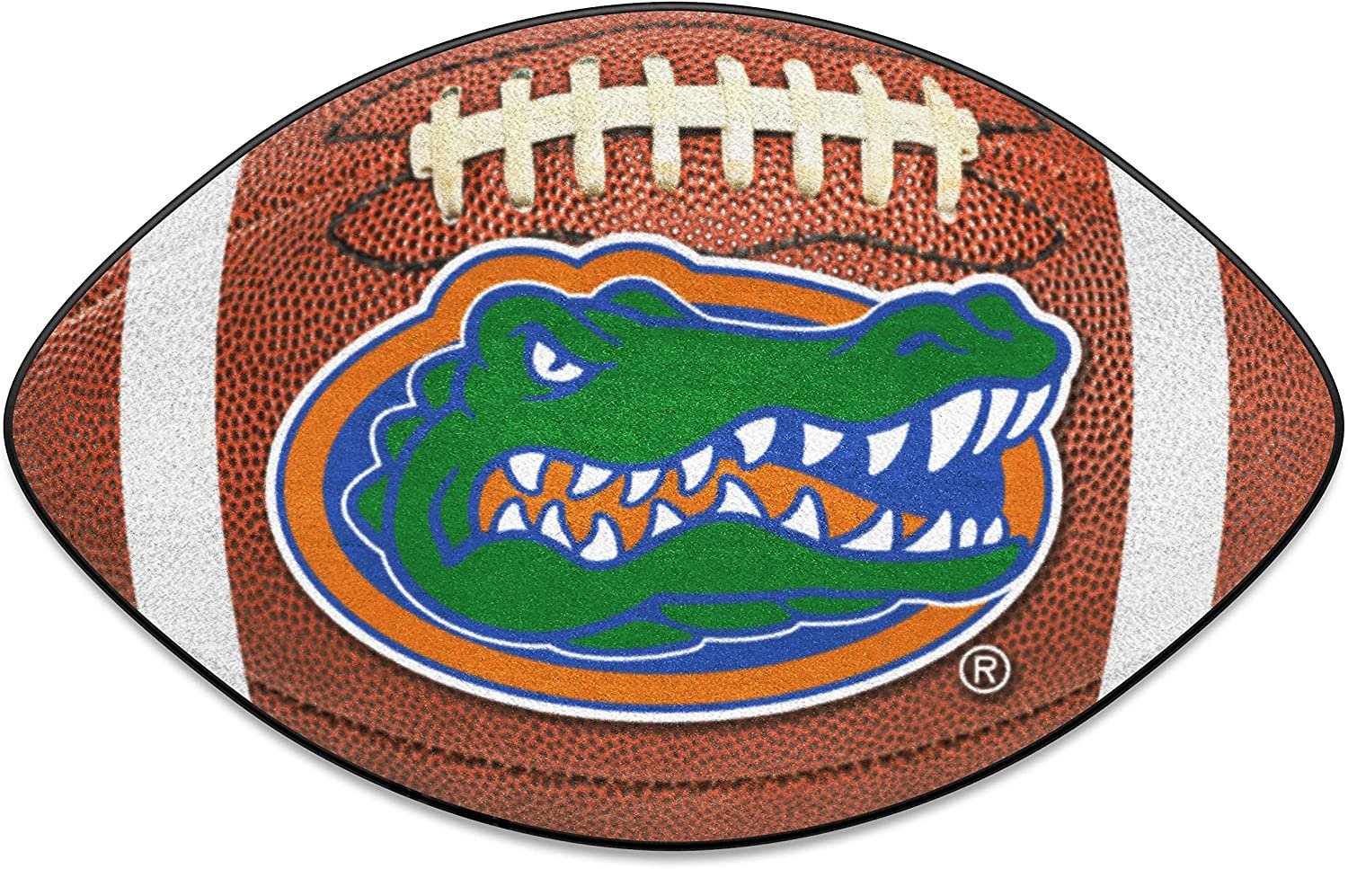 University of Florida Gators Floor Mat Area Rug, 20x32 Inch, Non-Skid Backing, Football Design by Fielders Choice
