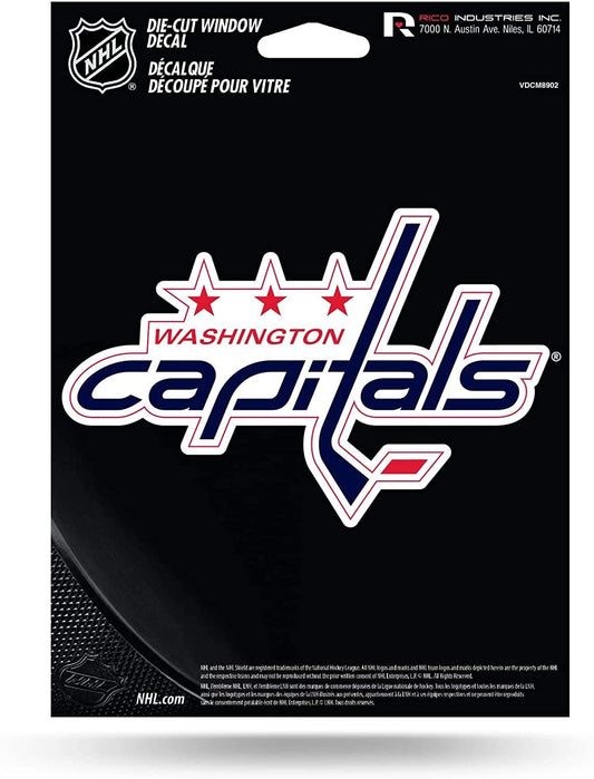 Rico Industries NHL Washington Capitals Die Cut Vinyl Decal by Fielders Choice