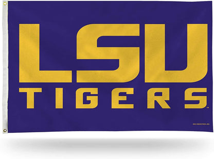 Louisiana State University Tigers LSU 3x5 Flag Banner Metal Grommets Outdoor Indoor by Fielders Choice