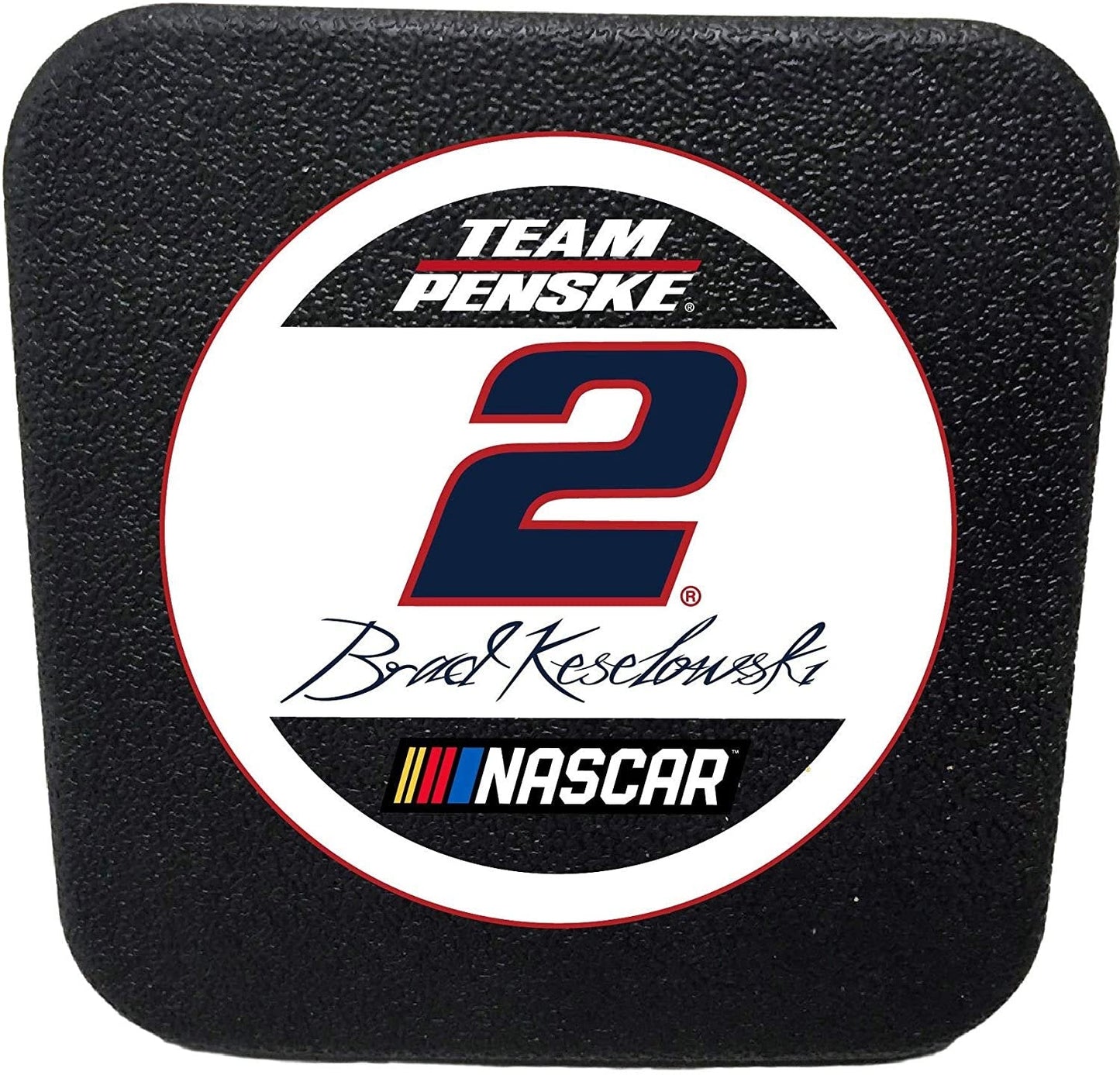 Brad Keselowski #2 Plastic Hitch Cover Plug Bumper Trailer Auto Nascar Racing by Fielders Choice