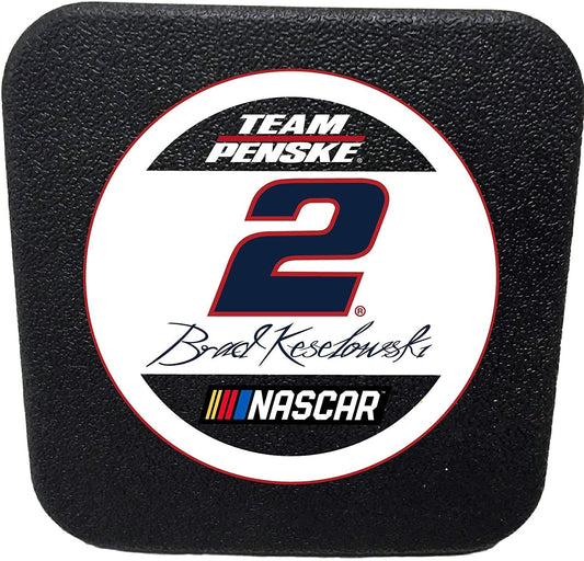 Brad Keselowski #2 Plastic Hitch Cover Plug Bumper Trailer Auto Nascar Racing by Fielders Choice