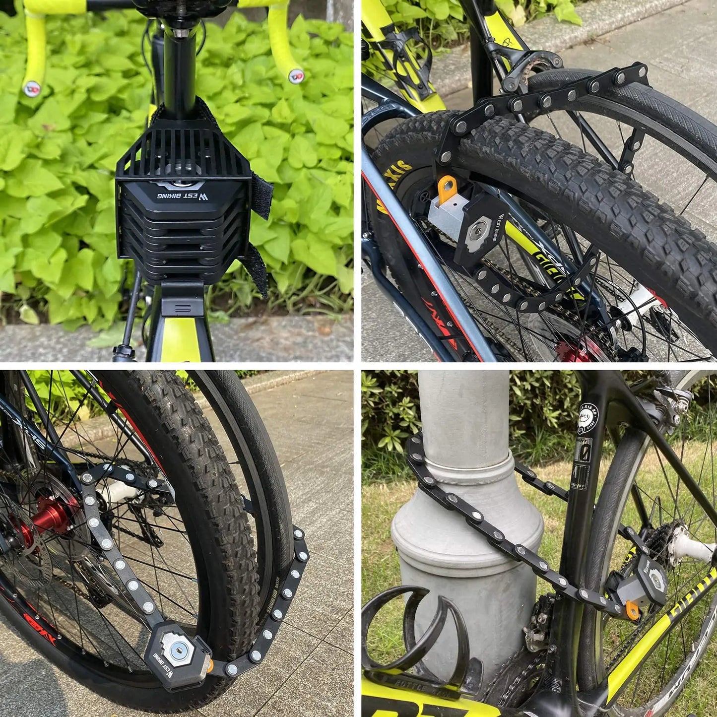 Foldable Bike Lock by Anti Spier