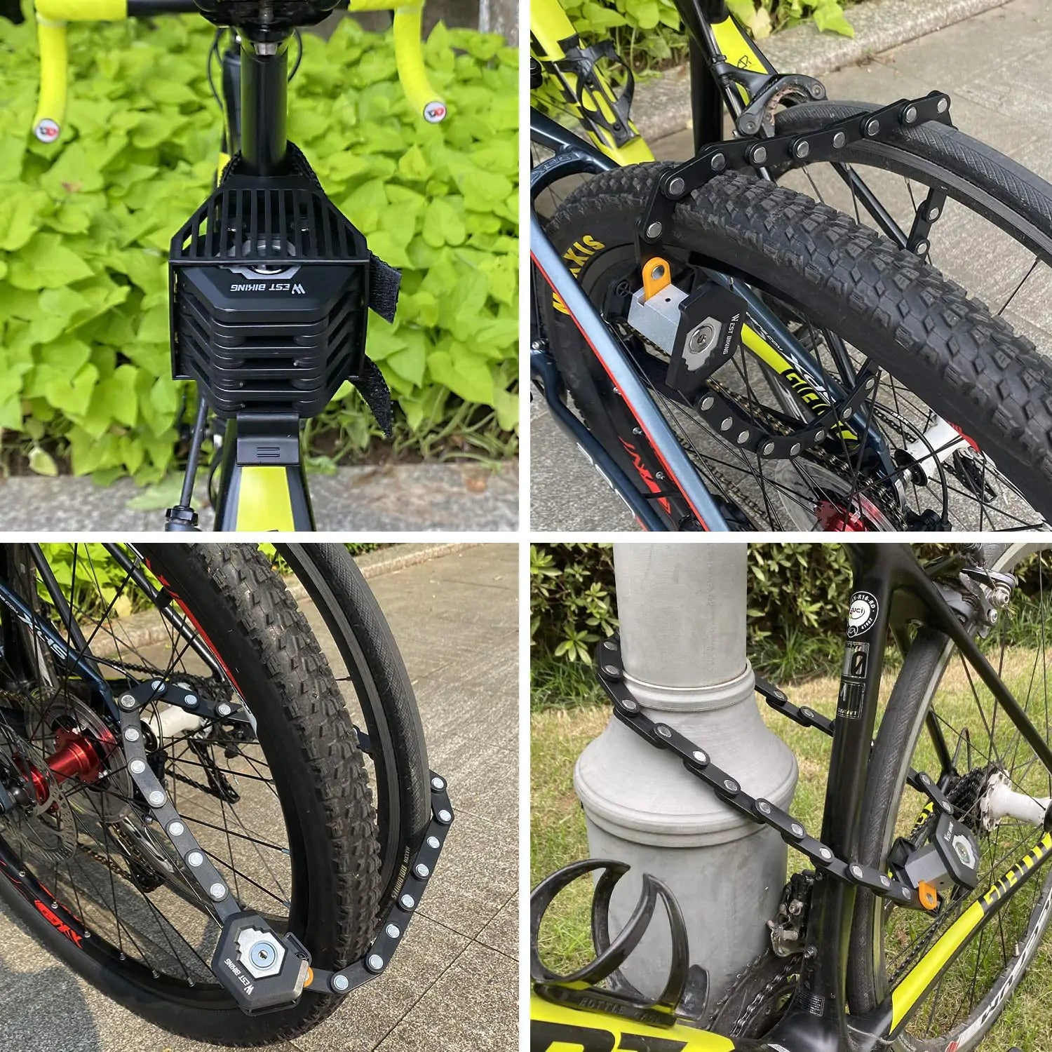 Foldable Bike Lock by Anti Spier