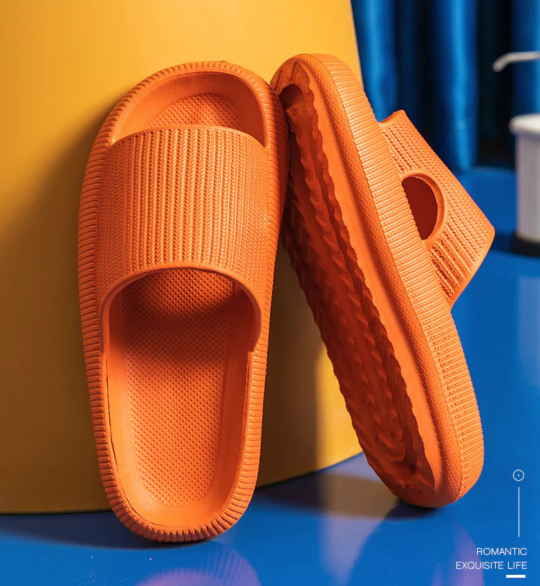 Cozy Pillow Slides Anti-Slip Sandals Ultra Soft Slippers Cloud Home Outdoor Shoe by Anti Spier