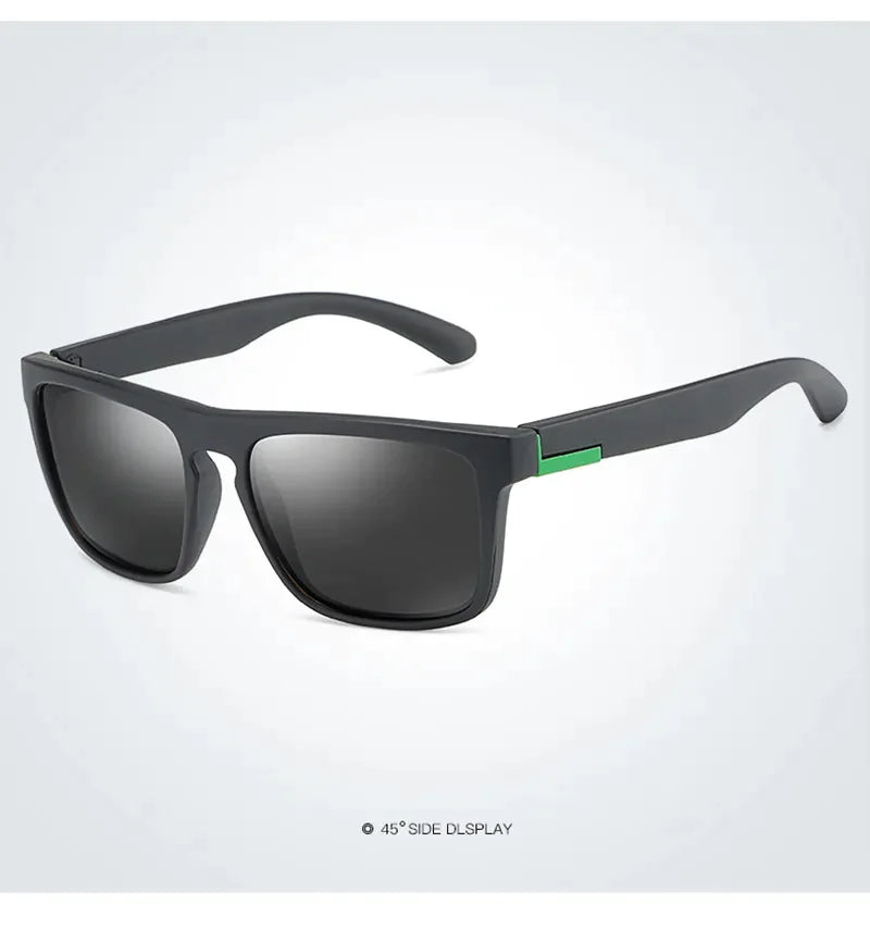Square Polarized Sunglasses For Men Women Outdoor Sports Driving Glasses Golfing by Anti Spier
