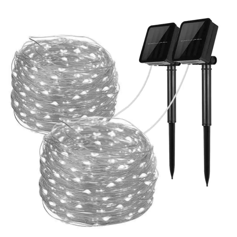 Mini Fiery 100 Lights Shine Like Firebugs With Solar Power 2/ Pak by Anti Spier